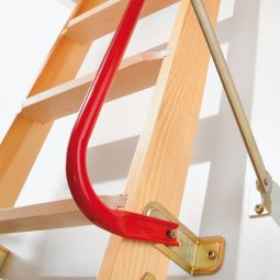 DOLLE main courante escalier escamotable approprié à plusieurs escalier escamotable de DOLLE