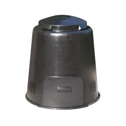 ECO composteur, 280 litres, noir couvercle inclu