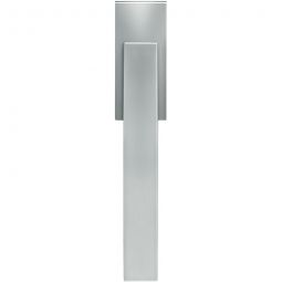 Poignée de fenêtre Karcher Seattle EF464Q acier inoxydable mat Fonction oscillo-battante avec crantage à 4 positions, assortie à la poignée de porte Seattle ER46Q