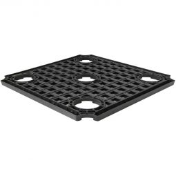 Plaque support ferax SAFEST système de plancher surélevé Plaque support robuste (60x60 cm), combinable avec poutres en acier, réglable en hauteur et à forte capacité de charge