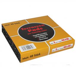 Pad de terrasse, ferax 90x90mm, différentes hauteurs