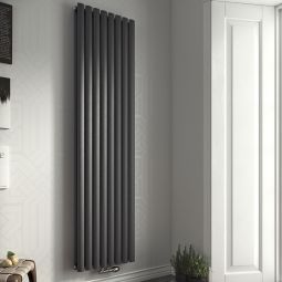 Ximax Radiateur Fortuna Duplex Raccordement central anthracite RAL 7016 Double couche, en acier inoxydable laminé à froid et revêtu par poudre, adapté à tous les systèmes de chauffage central courants