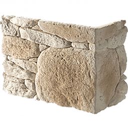 Plaque de parement, form angle, Orsol Grand Canyon, ton naturel Plaquette extérieur/intérieur, aspect pierre sèche/brute