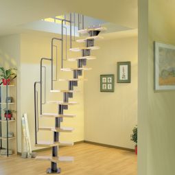 Escalier modulaire DOLLE Graz incl. rampe