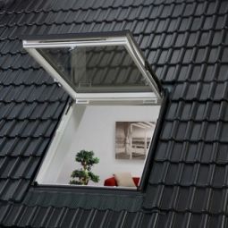 Sortie de secours/fenêtre de toit VELUX GTU 0070 PVC THERMO Double vitrage standard