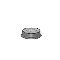 Couverture de puits en fonte Opti classe B 125
