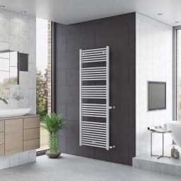 Ximax Radiateur salle de bain Hektor SA raccordement latéral blanc RAL 9003 En acier trempé pour radiateurs, laminé à froid et revêtu par poudre, également adapté au fonctionnement électrique ou mixte