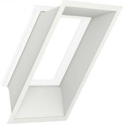 VELUX habillage intérieur LSB 2000  - élément de base 30 cm plastique en blanc, incl. BBX pare-vapeur