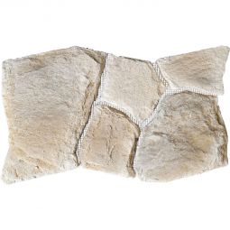Orsol Parement Incerto sur trellis Ton Beige nuancé Parement pierres sèches Ton Beige nuancé