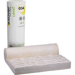Laine de verre, panneau isolant ISOVER Integra ZKF 1 Isolation thermique et acoustique excellente, épaisseurs différentes
