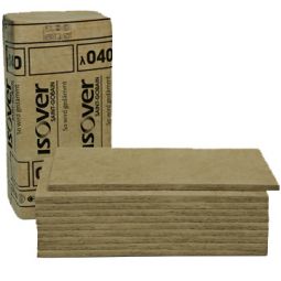 Plaque d'isolation acoustique pour estrich Isover Akustic EP 3 WLS 040 laine de roche isolation acoustique Panneau isolation de chape 1200x625 mm