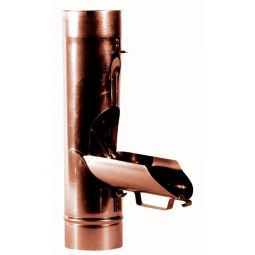 Clapet d'eau pour conduit en cuivre diamètre de 80 ou 100 mm