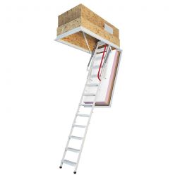 Escalier escamotable isolé Wippro Klimatec 160, échelle de grenier valeur U 0,34 Isolation thermique et tailles différentes