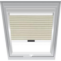 Store vénitien Roto beige clair 1-J02 configurable à partir de la plaque d'immatriculation de votre fenêtre