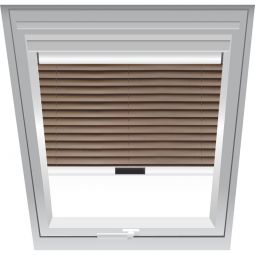 Store vénitien Roto beige 1-J03 configurable à partir de la plaque d'immatriculation de votre fenêtre