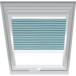 Store vénitien Roto gris clair 1-J04 configurable à partir de la plaque d'immatriculation de votre fenêtre