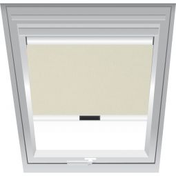 Store pare-vue Roto beige 1-R03 configurable à partir de la plaque d'immatriculation de votre fenêtre
