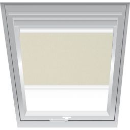 Store pare-vue Roto beige 1-R03 configurable à partir de la plaque d'immatriculation de votre fenêtre