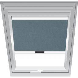 Store pare-vue Roto gris foncé 1-R06 configurable à partir de la plaque d'immatriculation de votre fenêtre