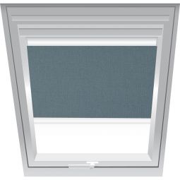 Store pare-vue Roto gris foncé 1-R06 configurable à partir de la plaque d'immatriculation de votre fenêtre