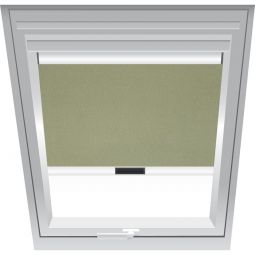 Store occultant Roto ZRV marronbeige 1-V04 configurable à partir de la plaque d'immatriculation de votre fenêtre