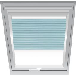 Store vénitien Roto argent 2-J27 configurable à partir de la plaque d'immatriculation de votre fenêtre