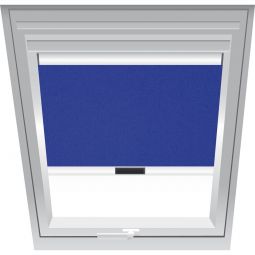 Store pare-vue Roto bleu nuit 2-R22 configurable à partir de la plaque d'immatriculation de votre fenêtre