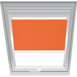 Store pare-vue Roto orange 2-R27 configurable à partir de la plaque d'immatriculation de votre fenêtre