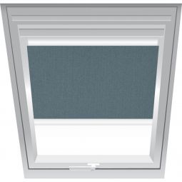 Store occultant Roto ZRV gris foncé 1-V06 configurable à partir de la plaque d'immatriculation de votre fenêtre