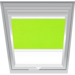 Store occultant Roto ZRV vert pomme 2-V25 configurable à partir de la plaque d'immatriculation de votre fenêtre