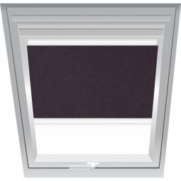 Store occultant Roto ZRV marron 2-V31 configurable à partir de la plaque d'immatriculation de votre fenêtre