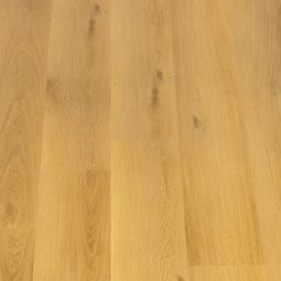 Sol vinyle SPC chêne naturel lame large, Wellker, imitation bois  avec isolation acoustique intégrée, système de pose à clic, revêtement de sol en style maison de campagne 