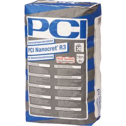 PCI Nanocret R3 Mortier de réparation universel Gris Mortier Sac de 25 kg, pour la réparation du béton