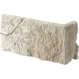 Plaque de parement, form angle, Orsol Olympe, aspect pierre naturel Parement mural ton terre d'argile ou grès argile