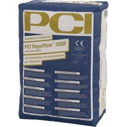 Mortier expansif non affaissant PCI Repaflow USM Gris Mortier 25 kg, pour le sous-calage de fondations et de machines