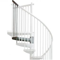 Extension pour escalier Minka Rondo zinc Plus jusqu'à une hauteur entre étage 340cm