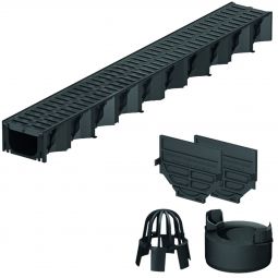 Set complet ACO Hexaline personnalisez votre système de drainage grâce à notre configurateur