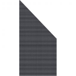 TraumGarten panneau Brise-vue WEAVE Anthracite pare-vue de raccordement #