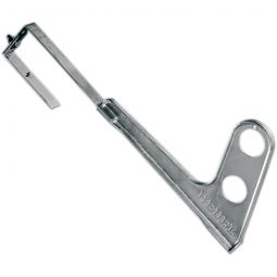Support de pare-neige Heuel DoublePipe à accrocher avec bande de suspension en acier inoxydable