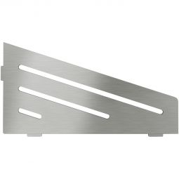 Tablette de douche Schlüter-SHELF-E-S3 EB WAVE acier inoxydable V2A brossé étagère rectangulaire, 154 x 295 mm