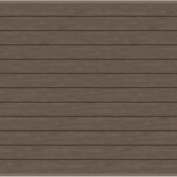 Clôture pare-vue TraumGarten SYSTEM ALU PLUS Vintage-Oak 238 cm Protection visuelle clôture à lamelles Dimensions du champ (lxh) : 238x184 cm, set de 12 profilés individuels et 2 baguettes de finition
