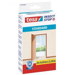 Moustiquaire pour porte Insect Stop Standard, Tesa 120x220 cm, 2 rouleaux/paquet