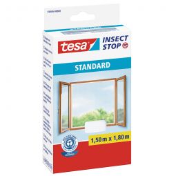 Moustiquaire fermeture autoagrippante Insect Stop Standard, Tesa bande velcro autocollant inclus, 150x180 cm