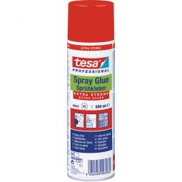 Colle en spray extra forte, tesa 500 ml colle filmogène particulièrement forte pour un collage durable