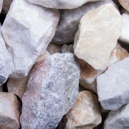 Chute de pierre marbre, Torina 30-60 mm granulométrie