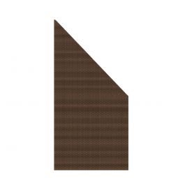 Panneau brise-vue, TraumGarten WEAVE mocca, raccordement 88x178 sur 88cm