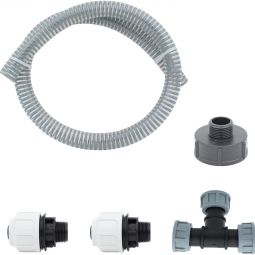 Extension kit de connexion rapide pour cuves IBC DN25 Pour raccorder un réservoir IBC supplémentaire via tuyau DN25 avec raccord S60x6 (DN50)