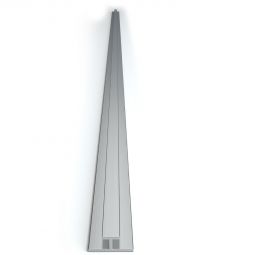 Profil de jonction Winwall adapté aux panneaux muraux, longueur : 2550 mm