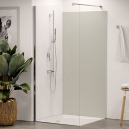 Panneau mural douche aluminium composite Winwall Trend grès vendu à l'unité ou en set, différentes tailles au choix