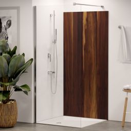 Panneau mural douche aluminium composite Winwall Manio vendu à l'unité ou en set, différentes tailles au choix